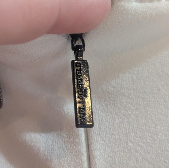 NWT Karl Lagerfeld Short-Sleeved Colorblock Sheath Dress - Picture 8 of 9